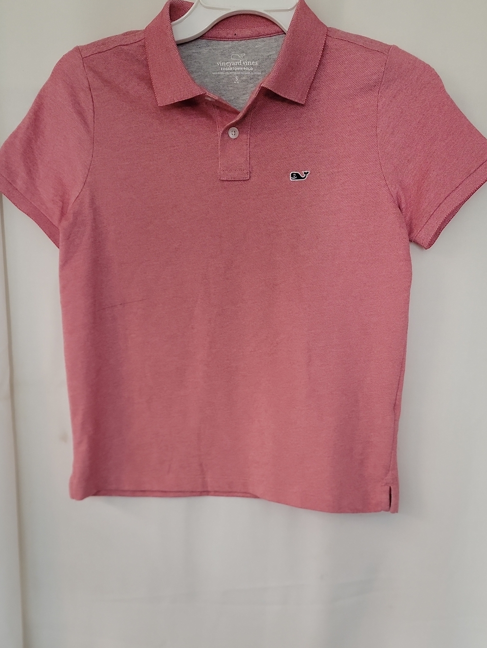 Vineyard Vines Girls' Rose Pink Polo Shirt